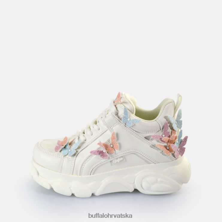 bijeli multi Buffalo cld corin butterflies tenisice niske veganske |tenisice TDD6T142